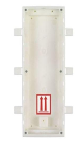 2N SCATOLA PER INCASSO PER 3 MODULI